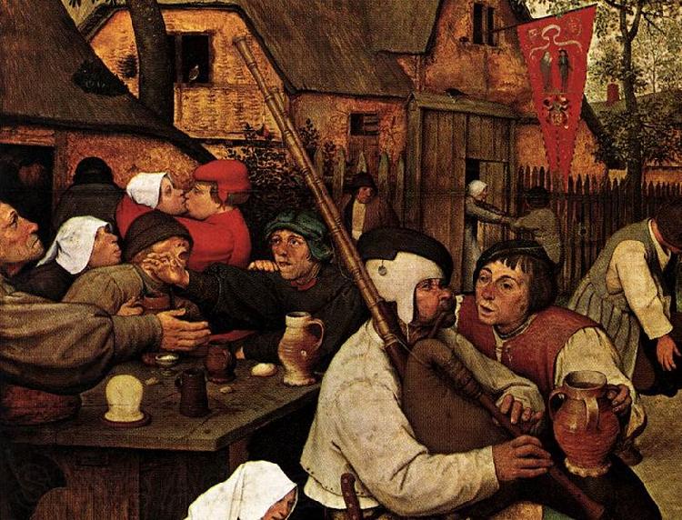 Pieter Bruegel the Elder The Peasant Dance Spain oil painting art